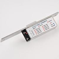 Serrure de porte électrique à carte US Standard avec contrôle 12V et 24V pour cabines de douche à air