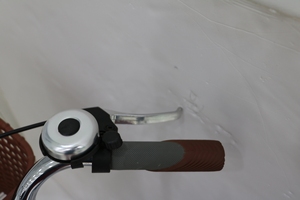 Vélo urbain pour <span class=keywords><strong>femme</strong></span> à cadre courbé de <span class=keywords><strong>26</strong></span> <span class=keywords><strong>pouces</strong></span>, à passage facile, à vitesse unique, pour les loisirs et les trajets quotidiens, OEM - Product Image 5