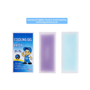 Non-woven Hydrogel Natural Fever Cooling Gel Patches Adults Hydrogel Fever Cooling Patches - Product Image 5