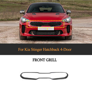 Parrilla Delantera de Fibra de Carbono Real de Alta Calidad para <span class=keywords><strong>KIA</strong></span> <span class=keywords><strong>Stinger</strong></span> 18-22, <span class=keywords><strong>Precio</strong></span> de Fábrica - Product Image 6