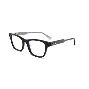 Lunettes optiques en acétate <span class=keywords><strong>de</strong></span> haute qualité, monture carrée légère, ajustement confortable, montures optiques personnalisables, logo personnalisé disponible - Product Image 5