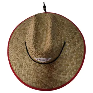 Production Direct Supply Hand-woven Large-sided Bushy Straw Hat Large Price Patch Sun Protection Sun Shade Summer Straw Hat