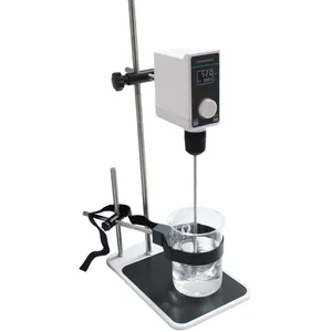 Agitador aéreo digital barato para uso em laboratório, misturador analógico elétrico de 10L para líquidos, entrega rápida e barato
