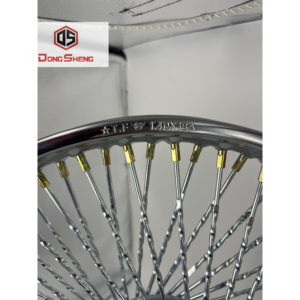 Fabrieksdirect 1.4*<span class=keywords><strong>18</strong></span> inch 72 spaaks motorfiets voorwiel velg schijfrem voor CG125 CB125 CD125 HJ125 QJ125 WIN100 OEM kwaliteit - Product Image 6