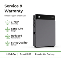 Système de stockage solaire hybride tout-en-un CFE Powerstream 8 4 kW avec batterie 8 kWh, entrée PV 6,2 kW et MPPT haute efficacité