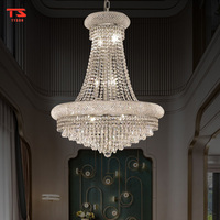 Magnifique Lustre en Cristal de Décoration de Luxe Éclairage de Lustre en Cristal Led de Mariage Moderne