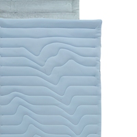 Tapis de couchage auto-refroidissant de luxe pliable et écologique pour animaux de compagnie, en tissu résistant aux rayures, taille M, pour chiens et chats