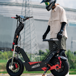 HEZZO <strong>Ultra</strong>-large Capacity 50Ah 95km/h <strong>High</strong>-<strong>speed</strong> Electric Scooter Foldable Disc Double Hydraulic 8000W <strong>Motor</strong> Long Endurance - Product Image 6
