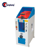 Tenghong TH-586-19 Fabrication de chaussures Machine de pressage manuelle pour fixation de semelle de chaussure Machine de pressage pneumatique pour semelle de chaussure