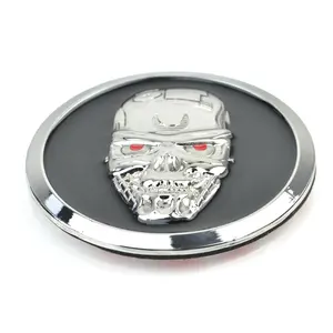 Customized Design Your Own Metal Emblem Domed Sticker Car Badge