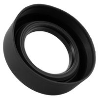 3 In1 Pare-soleil en caoutchouc pliable 49 52 55 58 62 67 72 77 82mm Pare-soleil pliable à 3 étages pour Canon pour Nikon pour appareils photo reflex Sony