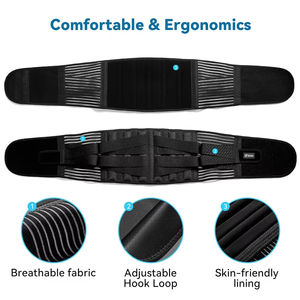 Supporto Lombare FSPG con 6 Stecche, Traspirante, Antiscivolo, per Adulti, Prezzo di Fabbrica - Product Image 6