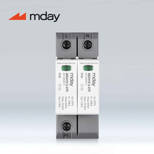Mday mdh12.5 T1 + T2 AC 2P SPD 275V/385V chất lượng cao bảo vệ tăng dải điện với bảo vệ tăng - Product Image 2