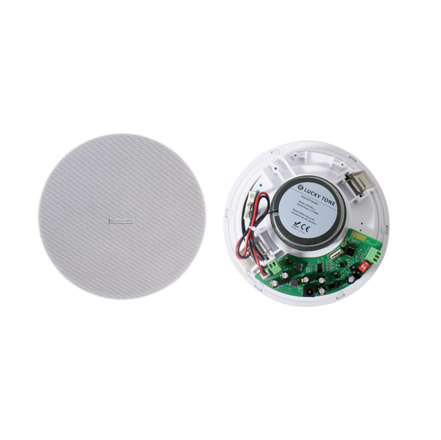 M Factory Newly Designed Wireless Bluetooth Active Ceiling Speaker 6.5 Inch Full Range Ceiling Mount Speaker