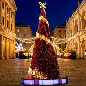 Wholesale Outdoor Large Christmas <strong>Tree</strong> 5 Meters 6m Decorative Artificial Slim.and Tall LED Christmas Frame <strong>Tree</strong> - Product Image 1
