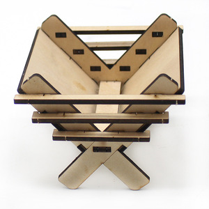 Wooden Grass Feeder <b>Model</b> <b>Kit</b> For Kids Science Education DIY Assembly Toy 4-6 Years Old - Product Image 3