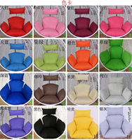 Fauteuil suspendu en rotin métallique brun de haute qualité pour adultes, design moderne, coussin imperméable, pour hôtel, jardin, chambre à coucher