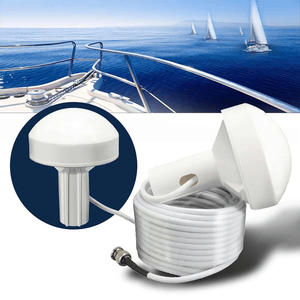 Antenne GPS marine Mushroom Trimble 1575,42 MHz 28 dBi avec câble RG58 et connecteur SMA mâle - Product Image 2