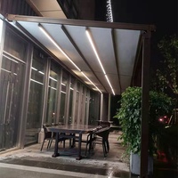 Pare-soleil rétractable en PVC, pont latéral Durable, Protection solaire chinoise contre la pluie en aluminium pour toit