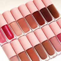 Vendeur en gros de gloss à lèvres vegan en marque privée, 16 couleurs, rouge à lèvres liquide, gloss à lèvres, logo personnalisé, maquillage, gloss à lèvres imperméable