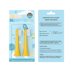 Flyco – tête de brosse de rechange en nylon souple pour enfants, brosse à dents électrique FT7110, compatible avec la série XM - Product Image 2