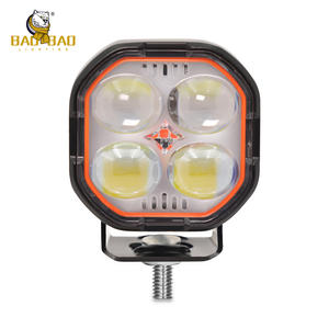 Aluminium Devil Eyes Blanc Jaune Dual Color Mini Driving Light Four Eyes Led Fog Lights for Bikes Honda <span class=keywords><strong>CD</strong></span> 70 Head Light Bulb - Product Image 2