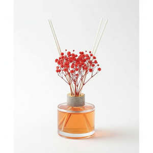 Diffuseur de roseaux en gypsophile préservée, fleur éternelle, aromathérapie sans flamme, multicolores, parfum longue durée pour la décoration intérieure - Product Image 3