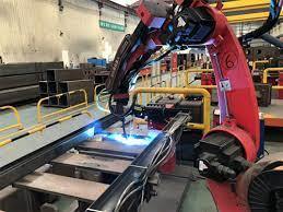 Machine de soudage automatique de poutres en H FANUC avec PLC et moteur 30KW, charge utile 10 KG, répétabilité 0,02 mm - Product Image 3