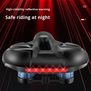 SeeMore équipement d'équitation coussin de siège de vélo Super doux Style Simple montagne rétro siège de vélo vtt <span class=keywords><strong>selle</strong></span> de vélo - Product Image 4