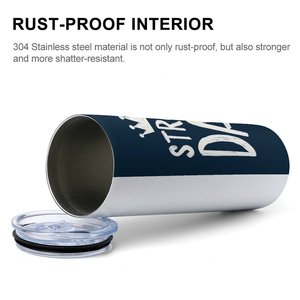 Vaso Térmico de Acero Inoxidable Strong Dad de 20oz con Aislamiento al Vacío y Diseño de Corona, Regalo para Padre - Product Image 6