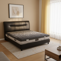 Matelas orthopédique taille complète mousse mémoire haut standard, pour dormeurs dos et côté, soutien rachidien
