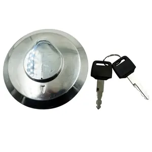 Motorcycle Gas Fuel Tank Cover Cap with 2 Keys for CBT125