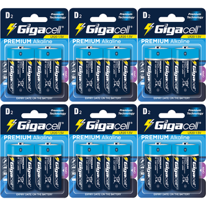 Premium Alkalin 1.5V LR20 D Boyutu En İyi Kalite En İyi Fiyat OEM Büyük Kapasiteli Birincil Pil 2280 Dakika Alkalin Pil - Product Image 1