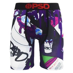 Boxers mi-hauts imprimés CELINNE pour hommes, en spandex et polyester respirant, motif tricoté - Product Image 6
