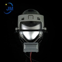 Usine logo laser gratuit BI lentille de projecteur LED 35w 40w 5500k 3 pouces bas haute lentille à double faisceau