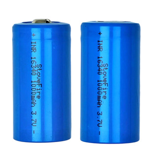 Công suất lớn 16340 3.7V 1000mAh hình trụ <span class=keywords><strong>Lithium</strong></span> Ion pin cho đèn pin công cụ điện Sight con trỏ laser vẻ đẹp y tế - Product Image 3