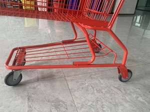 मानक किराने की खरीदारी की टोकरी सुपरमार्केट ट्राली - Product Image 6