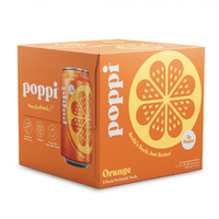 Boîte d'emballage en carton ondulé RSC personnalisée recyclable FSC pour les canettes et bouteilles de boissons énergisantes