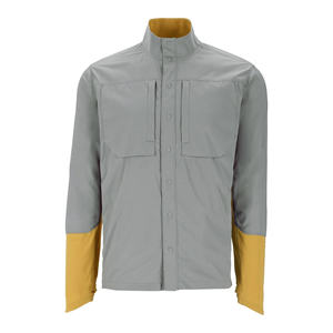 Chemise de pêche boutonnée en micro-polyester Ripstop, manches longues, dos ouvert, style indigène, pour le travail, OEM - Product Image 2