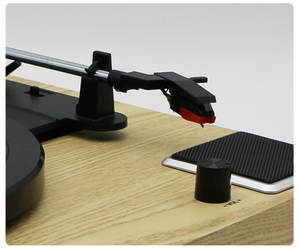 Tourne-disque <span class=keywords><strong>vinyle</strong></span> LP avec haut-parleurs intégrés, entraînement par courroie à 3 vitesses, entrée AUX, RCA, vente en gros d'usine, <span class=keywords><strong>pas</strong></span> <span class=keywords><strong>cher</strong></span> - Product Image 4