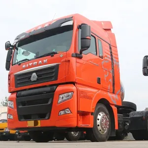 Suporte a personalização da cor de alto torque 10 rodas Euro 4 Sitrak g7 caminhão 6x4 de 510hp para o transporte diário do produto