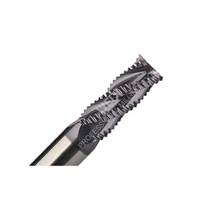 Tungsten Carbide frees met vlakke vierkante snijkant, HRC50 HRC55 HRC65, frees met hoekradius, freesboor, ruw frees - Product Image 6