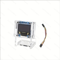 Monitor de estadísticas del sistema en tiempo real Plug-and-Play OLED para Raspberry Pi 4B (temperatura del CPU, IP, almacenamiento) |   Pantalla SSD1306 de 0.96 pulgadas