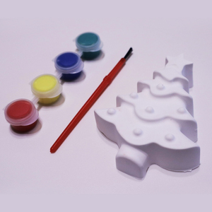 Trẻ Em Sơn Kit Món Quà Giáng Sinh Trẻ Em Tự Làm Thạch Cao Sơn Đồ Chơi Màu Vẽ Đồ Chơi Giáo Dục Sơn Thạch Cao Đồ Chơi Cho Trẻ Em - Product Image 1