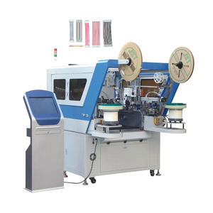 Boîtier automatique à 1.25 pas à deux têtes de coupe dénudage sertissage machine de logement d'insertion - Product Image 4