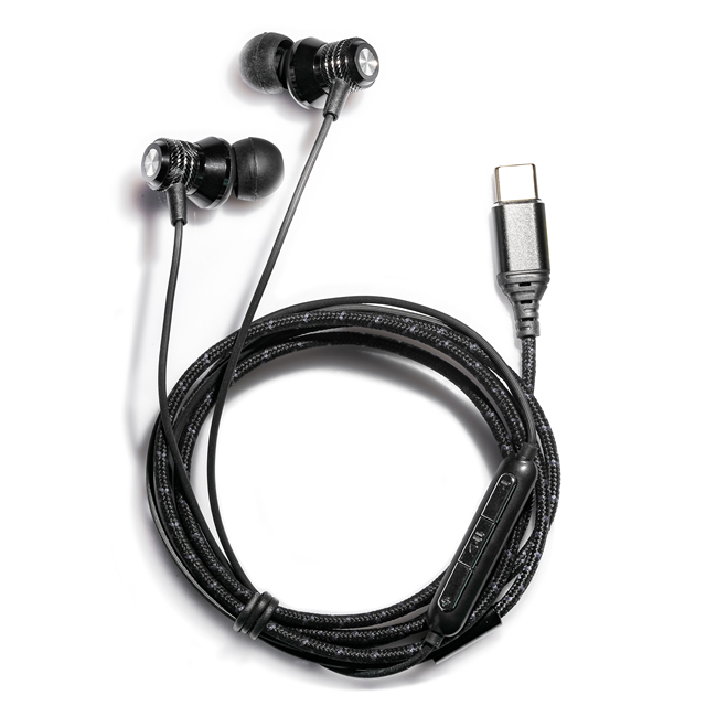 Revolutionary USB-C Wired Earphones In-ear Headphones Immersive Sound Durable Braided Cable Perfect for Audio Enthusiasts