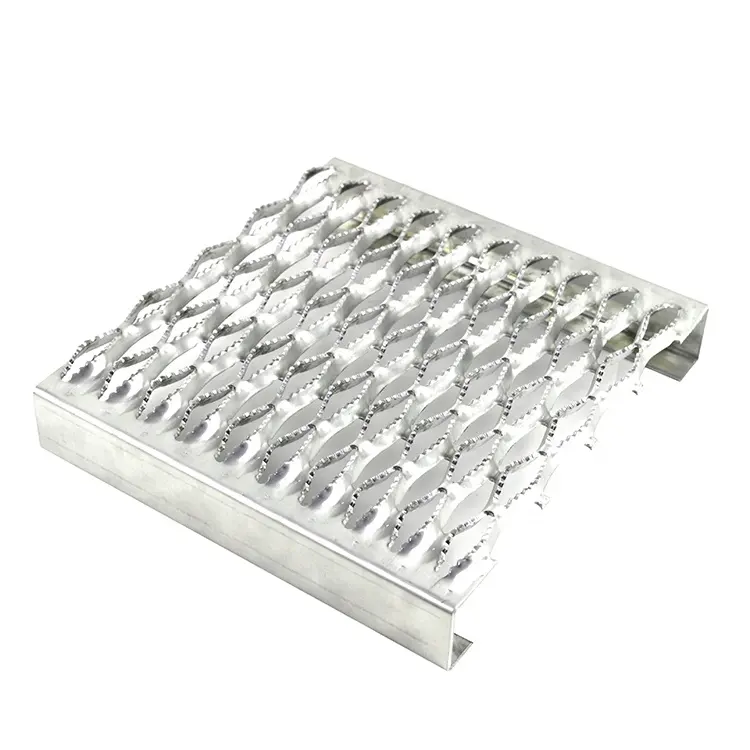 Перфорированные отверстия алюминиевые противоскольжения зубчатые дорожки распорка сжатия перфорированный планка решетки