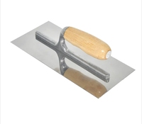 Prix d'usine, spatules à manche en bois en acier au carbone de haute qualité, 120*280 mm, professionnelles