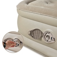 HISPEED Ensemble de camping auto-gonflant 40cm PVC épais voiture matelas pneumatique pliable coussin de couchage gonflable avec pompe