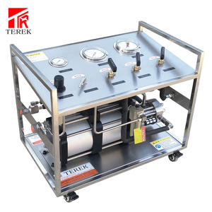 Pompe de surpression TEREK à cadre en acier inoxydable haute pression, cylindre pneumatique à <span class=keywords><strong>double</strong></span> entraînement pour équipement de remplissage et de test de <span class=keywords><strong>gaz</strong></span> - Product Image 3